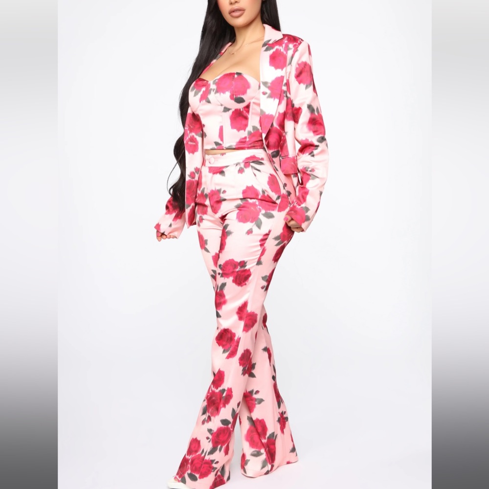 Floral Pants Set